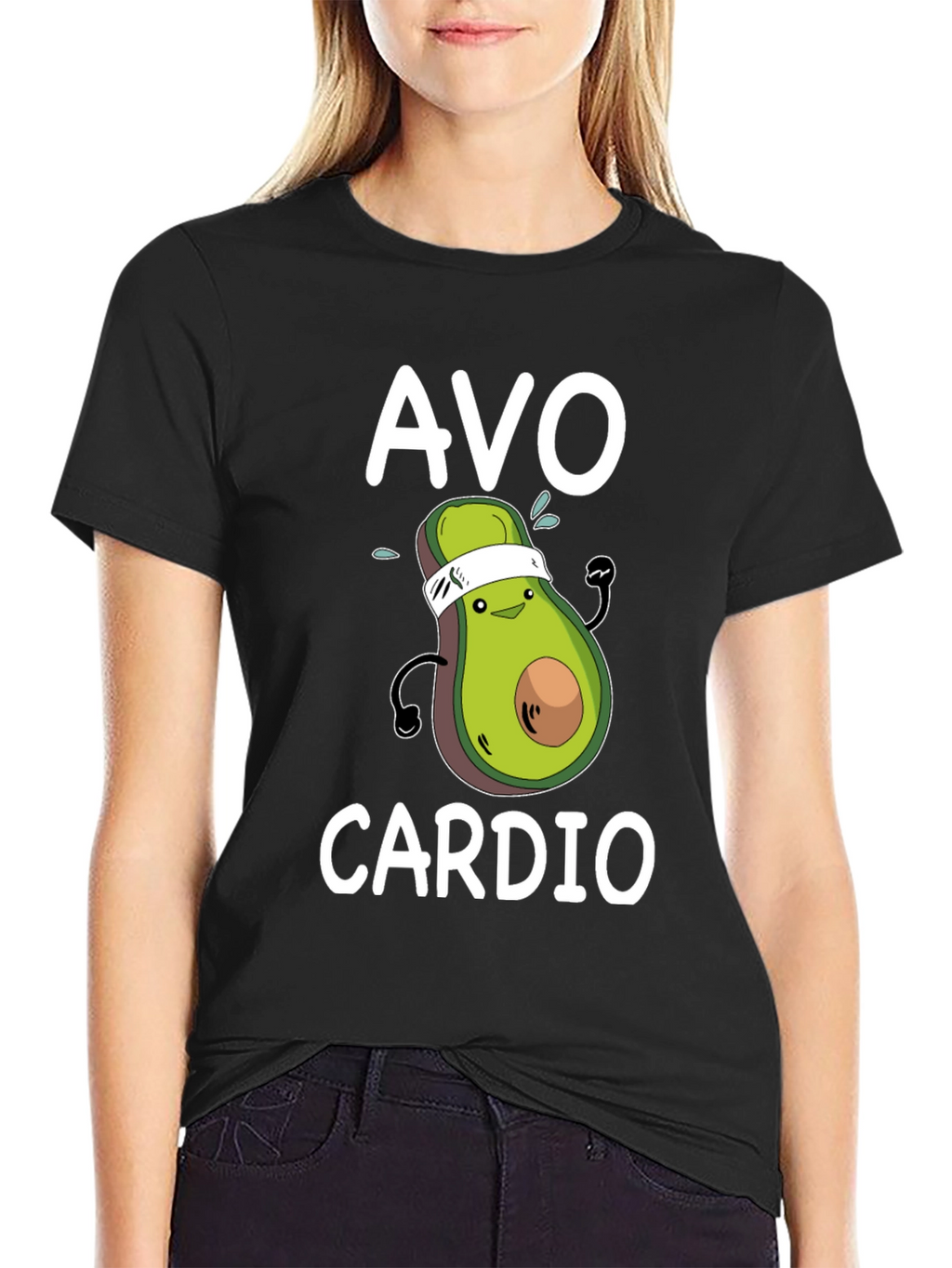Avo Cardio T-Shirt - Workout Avocado