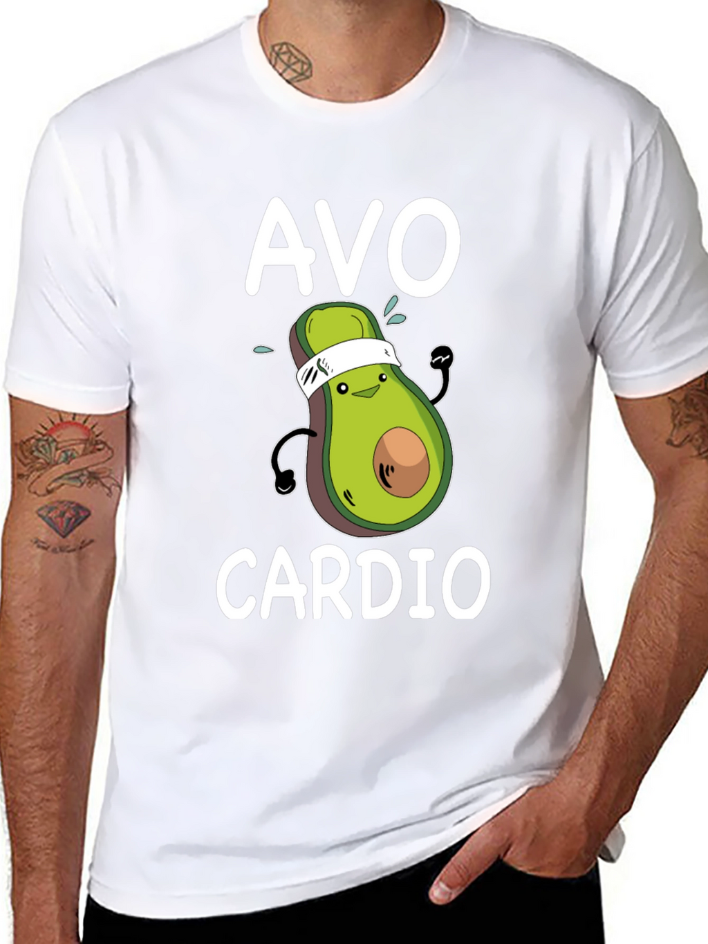 Avo Cardio T-Shirt - Workout Avocado