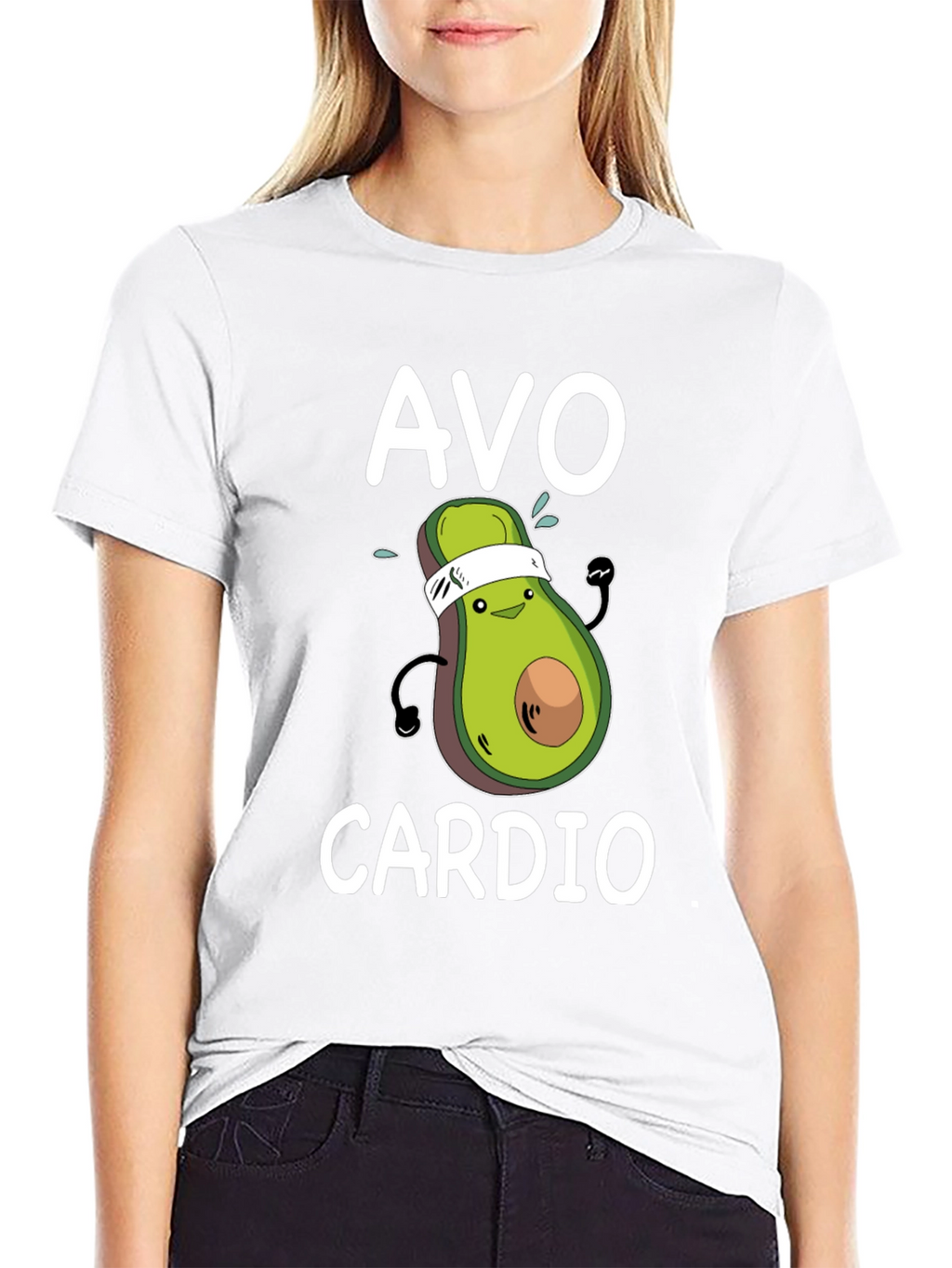Avo Cardio T-Shirt - Workout Avocado