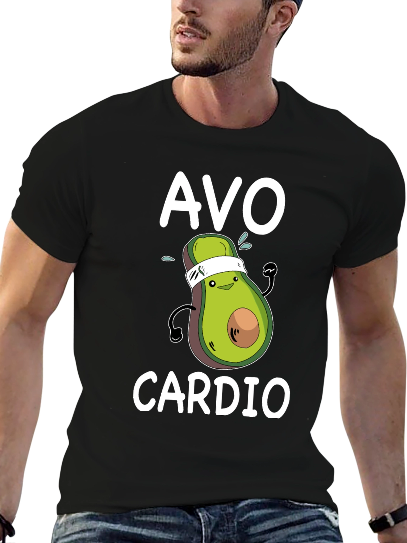 Avo Cardio T-Shirt - Workout Avocado