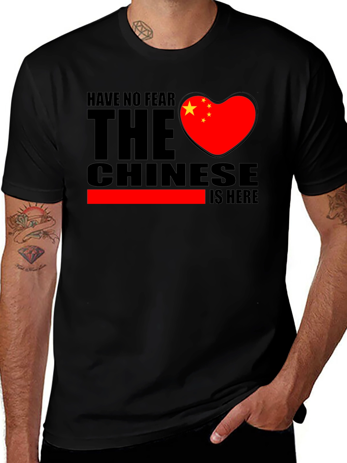 Have No Fear The Chinese Are Here Graphic Tee