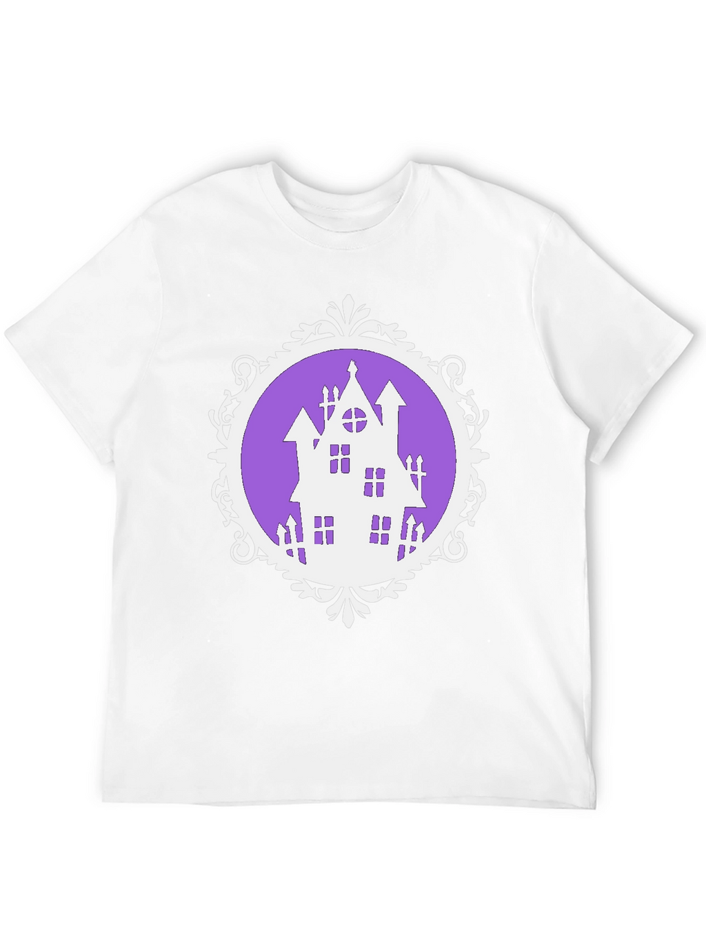 Haunted House Halloween Graphic Tee