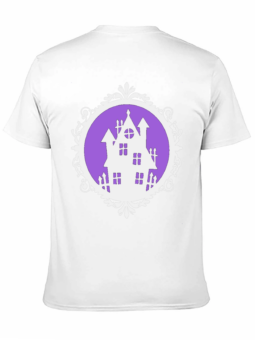 Haunted House Halloween Graphic Tee