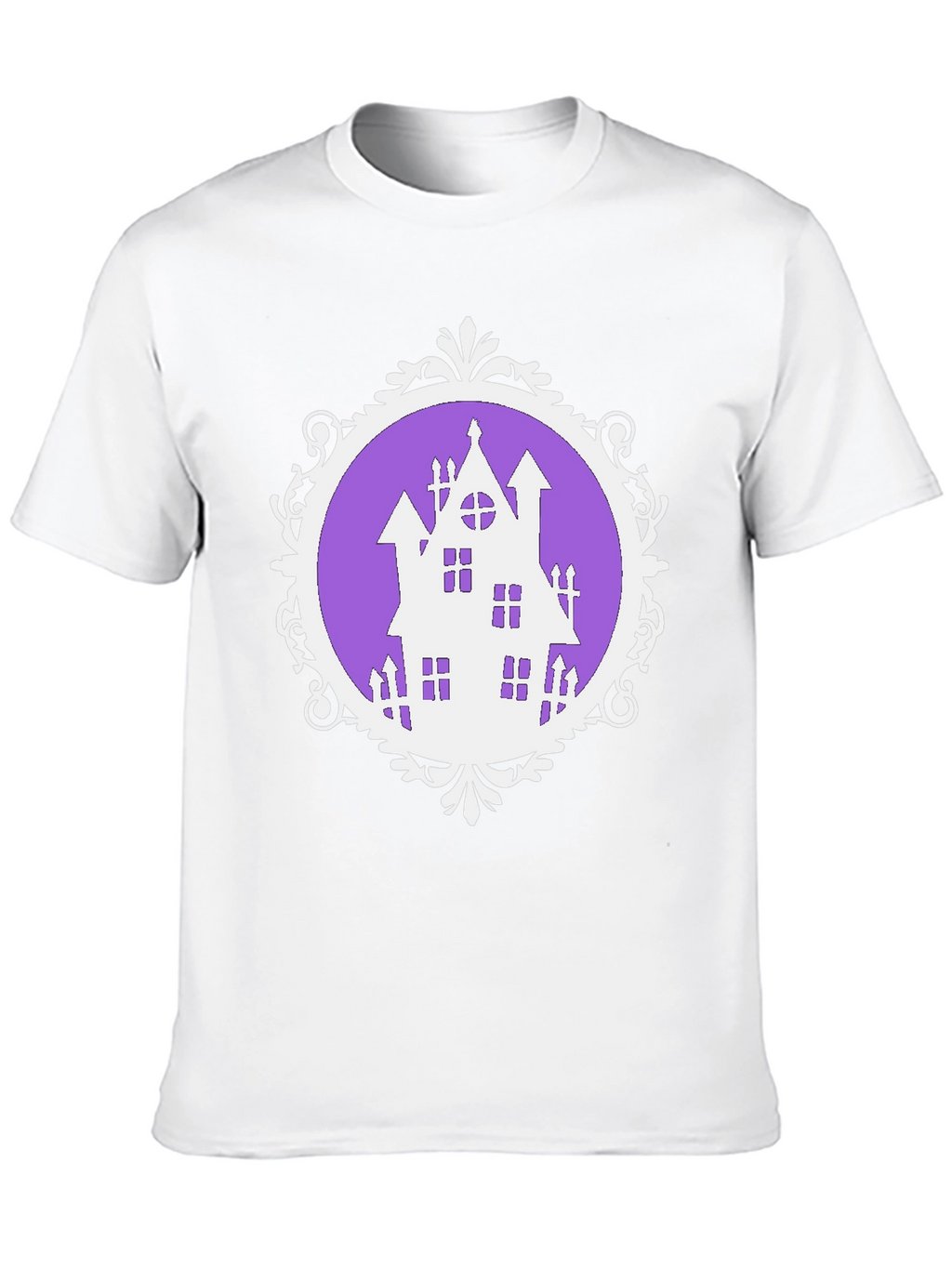 Haunted House Halloween Graphic Tee