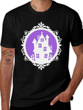 Haunted House Halloween Graphic Tee