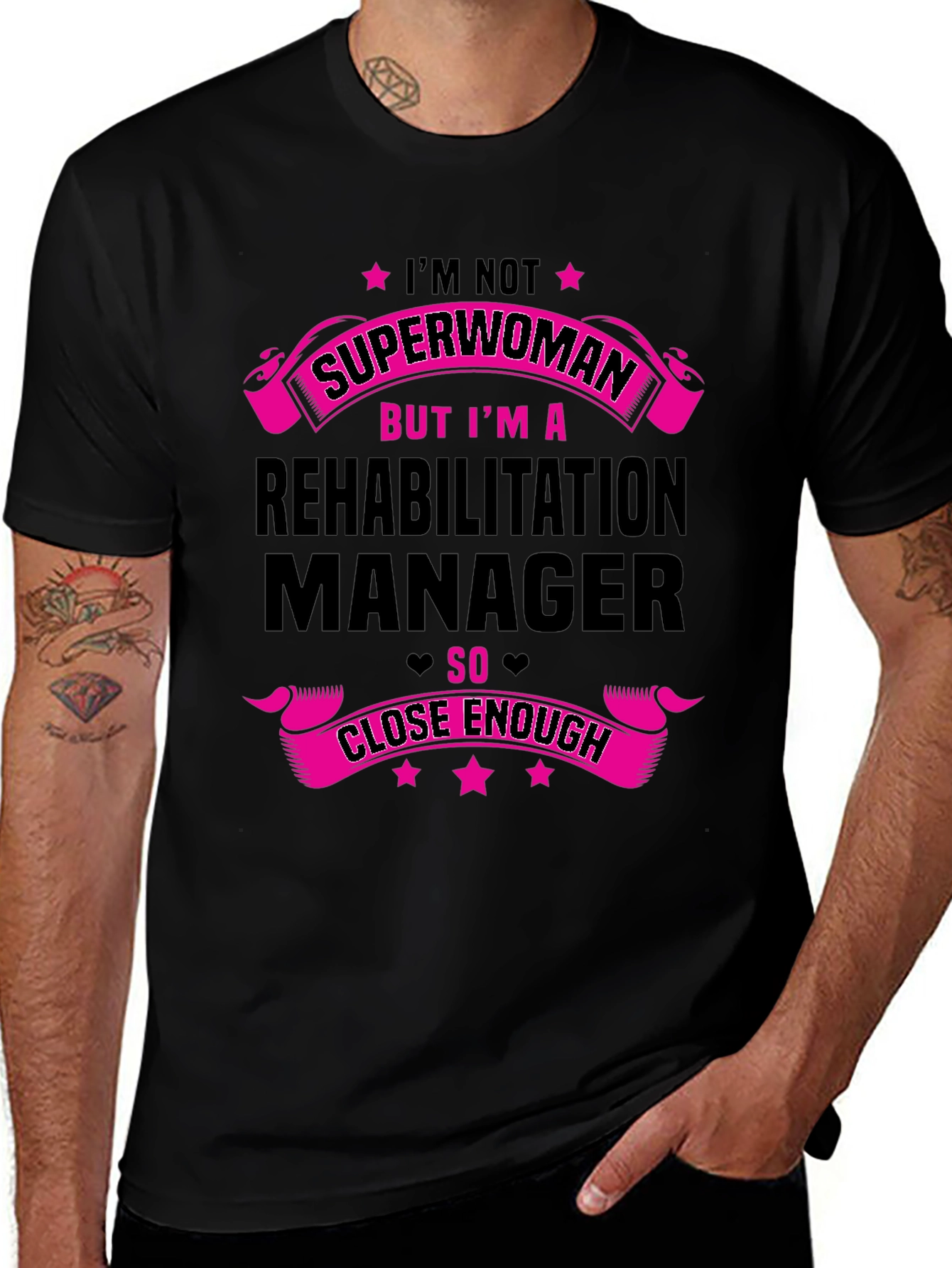Rehabilitation Manager Superwoman T-Shirt