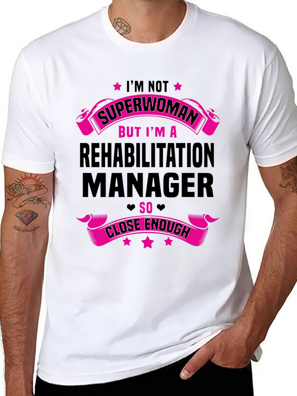 Rehabilitation Manager Superwoman T-Shirt