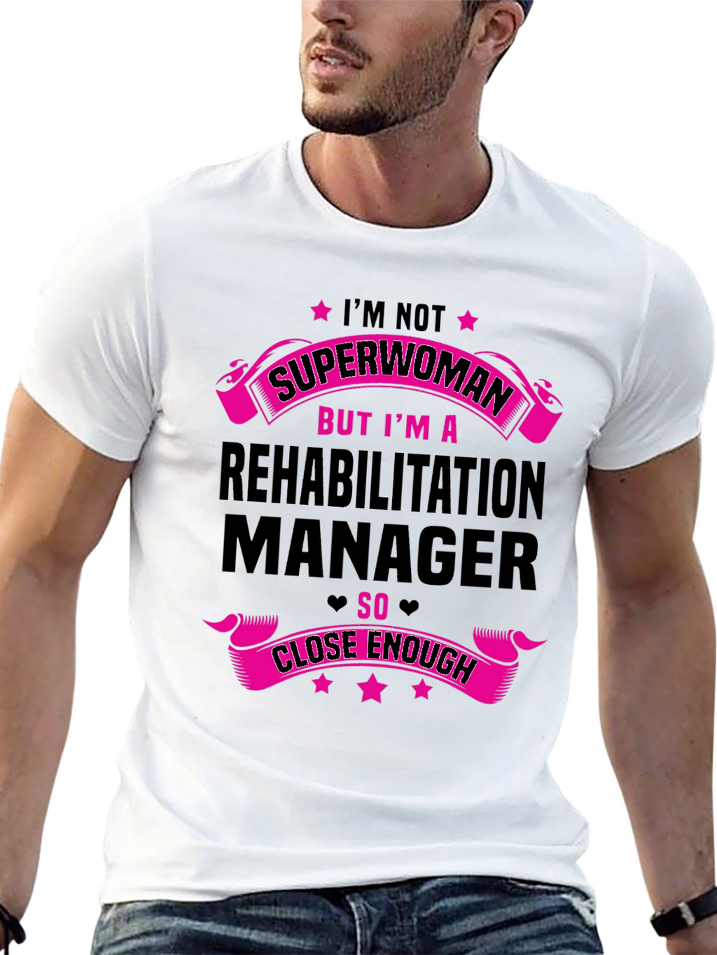 Rehabilitation Manager Superwoman T-Shirt