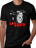 Try Again Dart Board Graphic T-Shirt - Unique Design