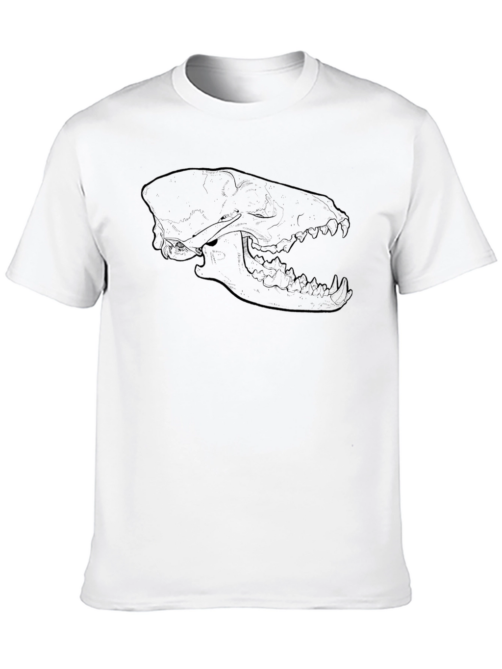Skull Graphic Black Tee - Edgy Fashion