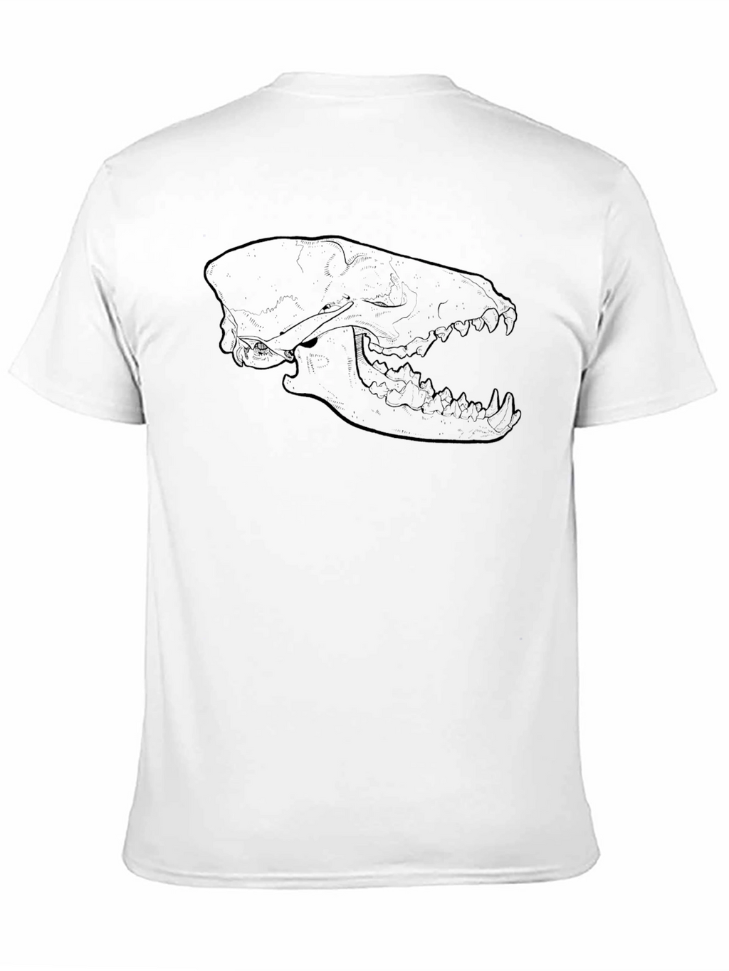Skull Graphic Black Tee - Edgy Fashion