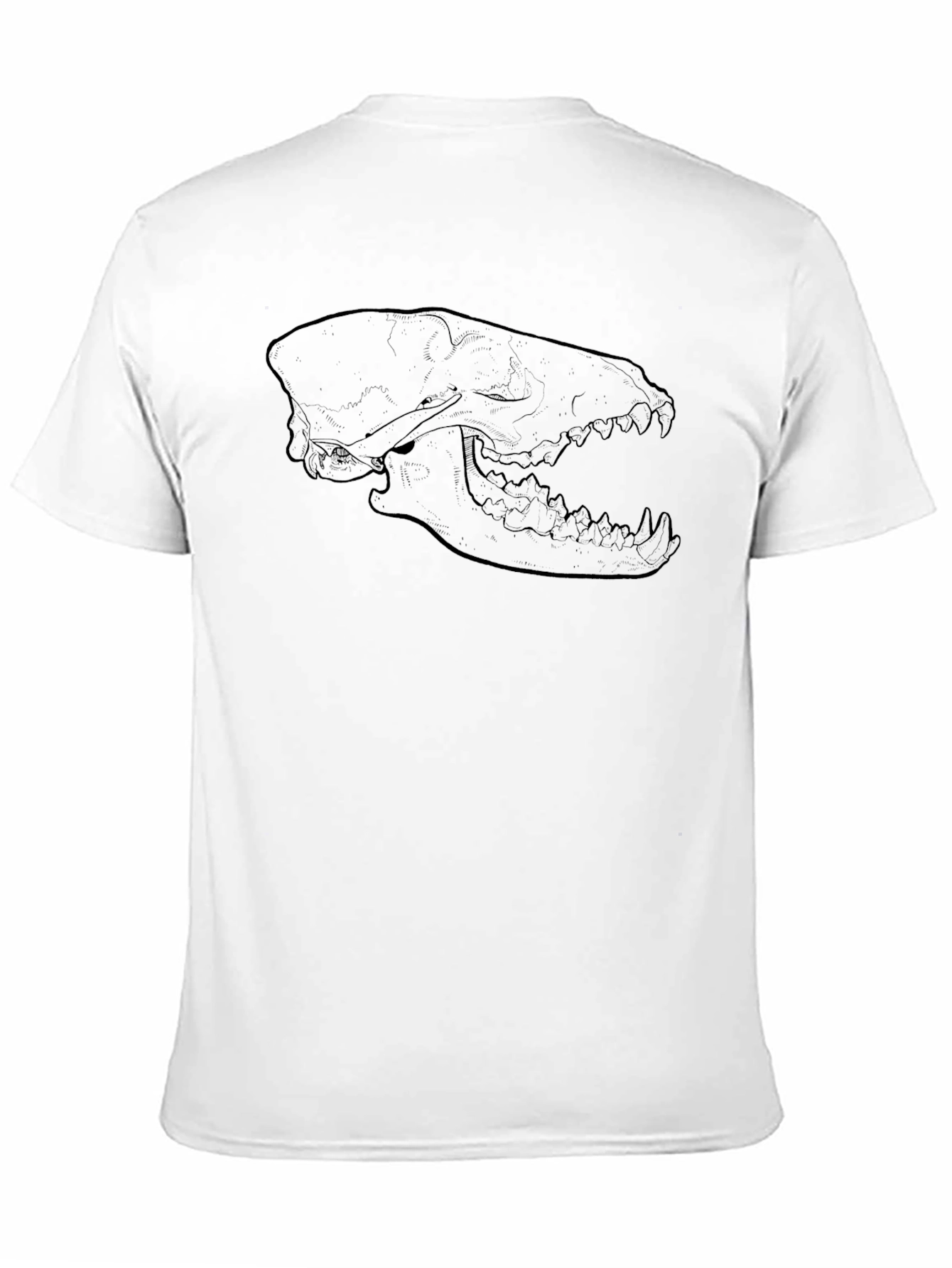 Skull Graphic Black Tee - Edgy Fashion