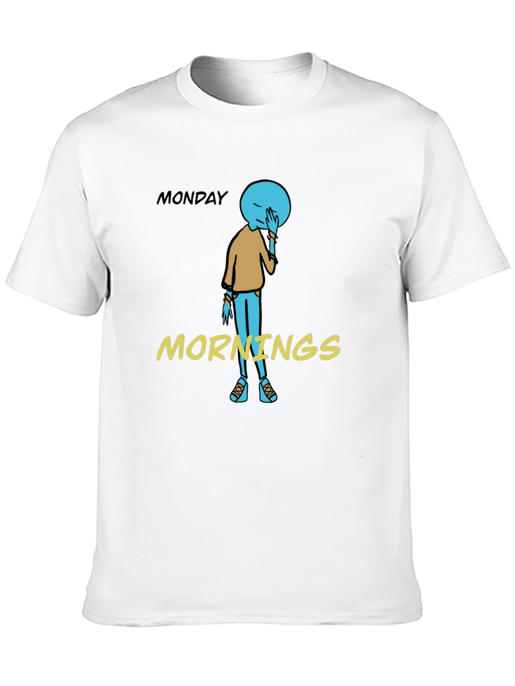 Monday Morning Blues Graphic T-Shirt