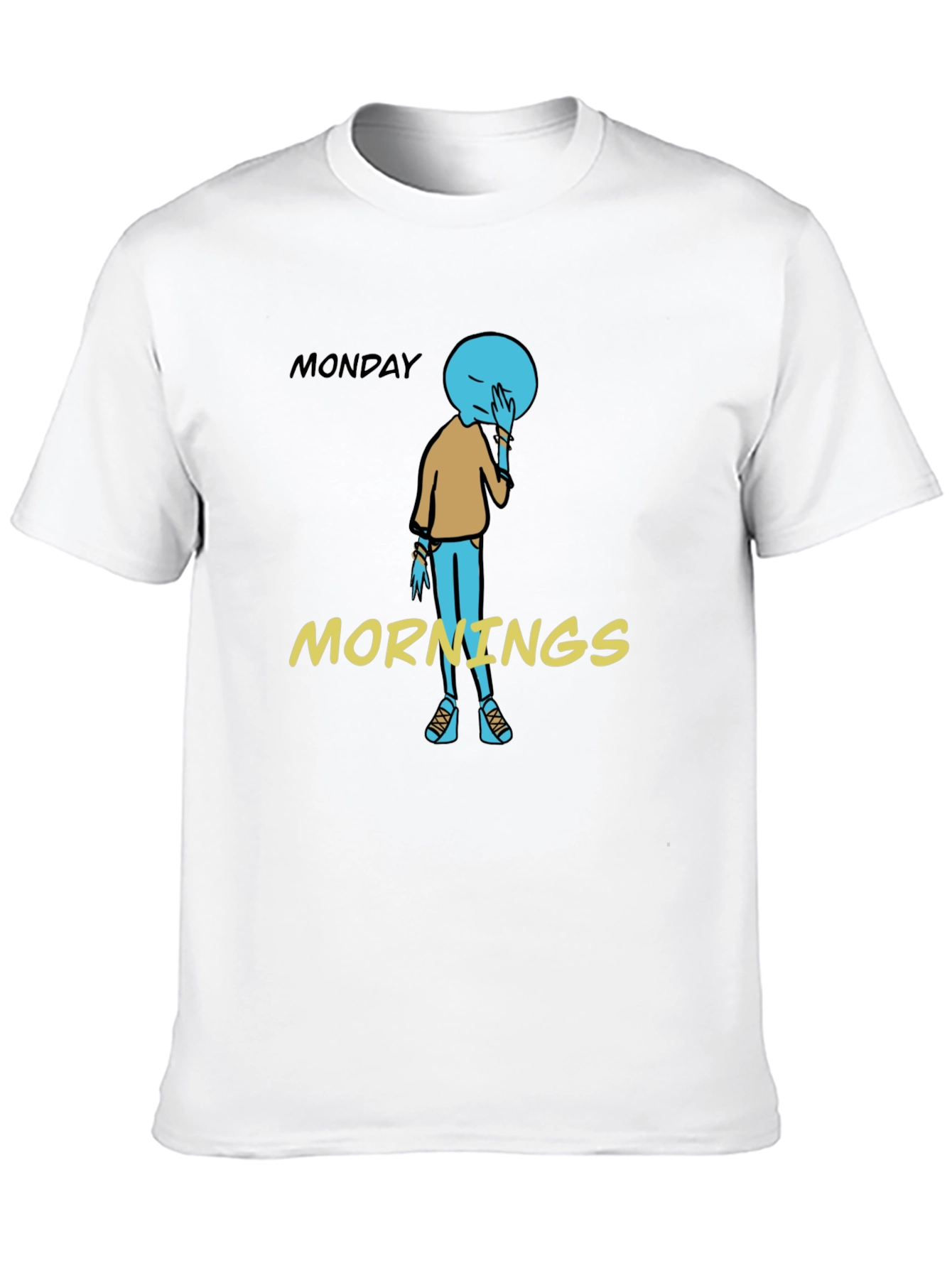 Monday Morning Blues Graphic T-Shirt