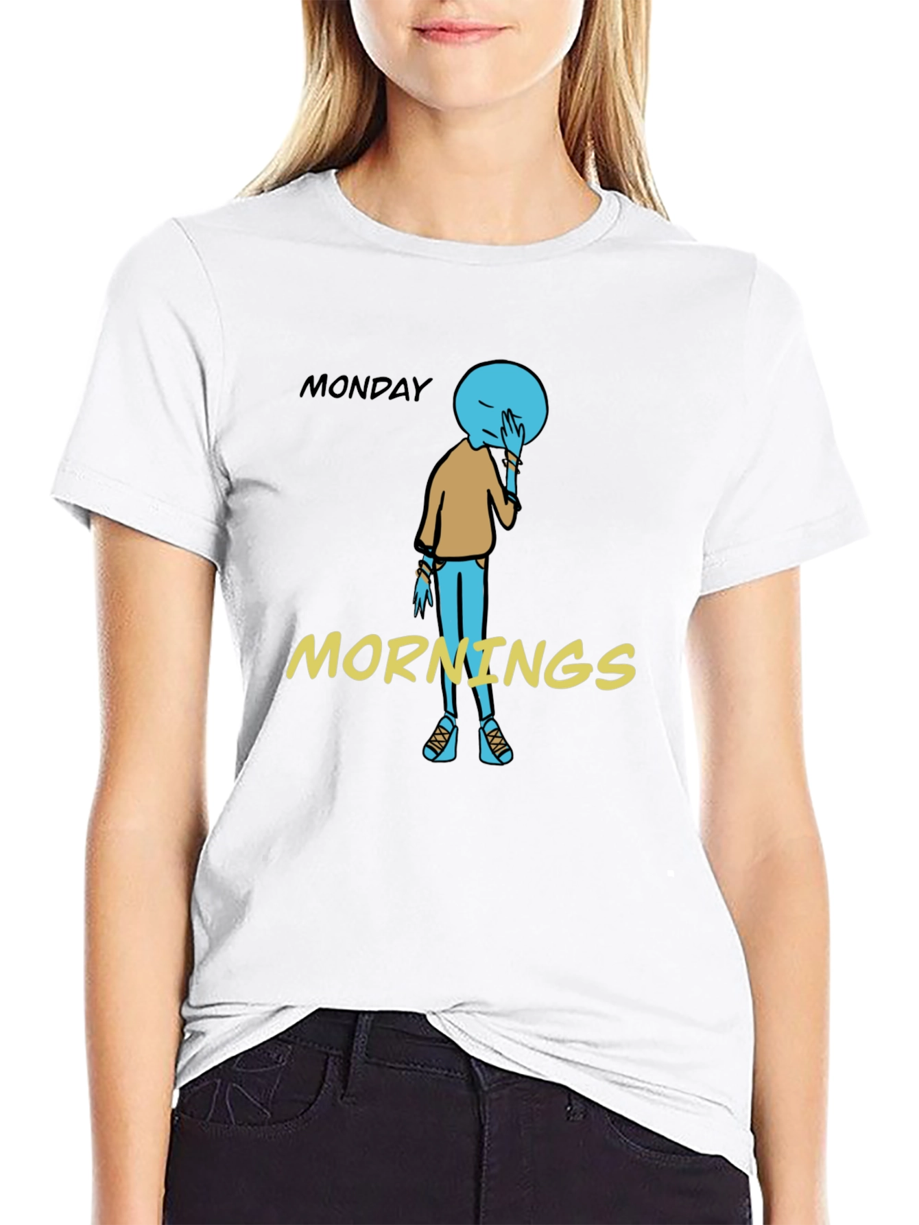 Monday Morning Blues Graphic T-Shirt