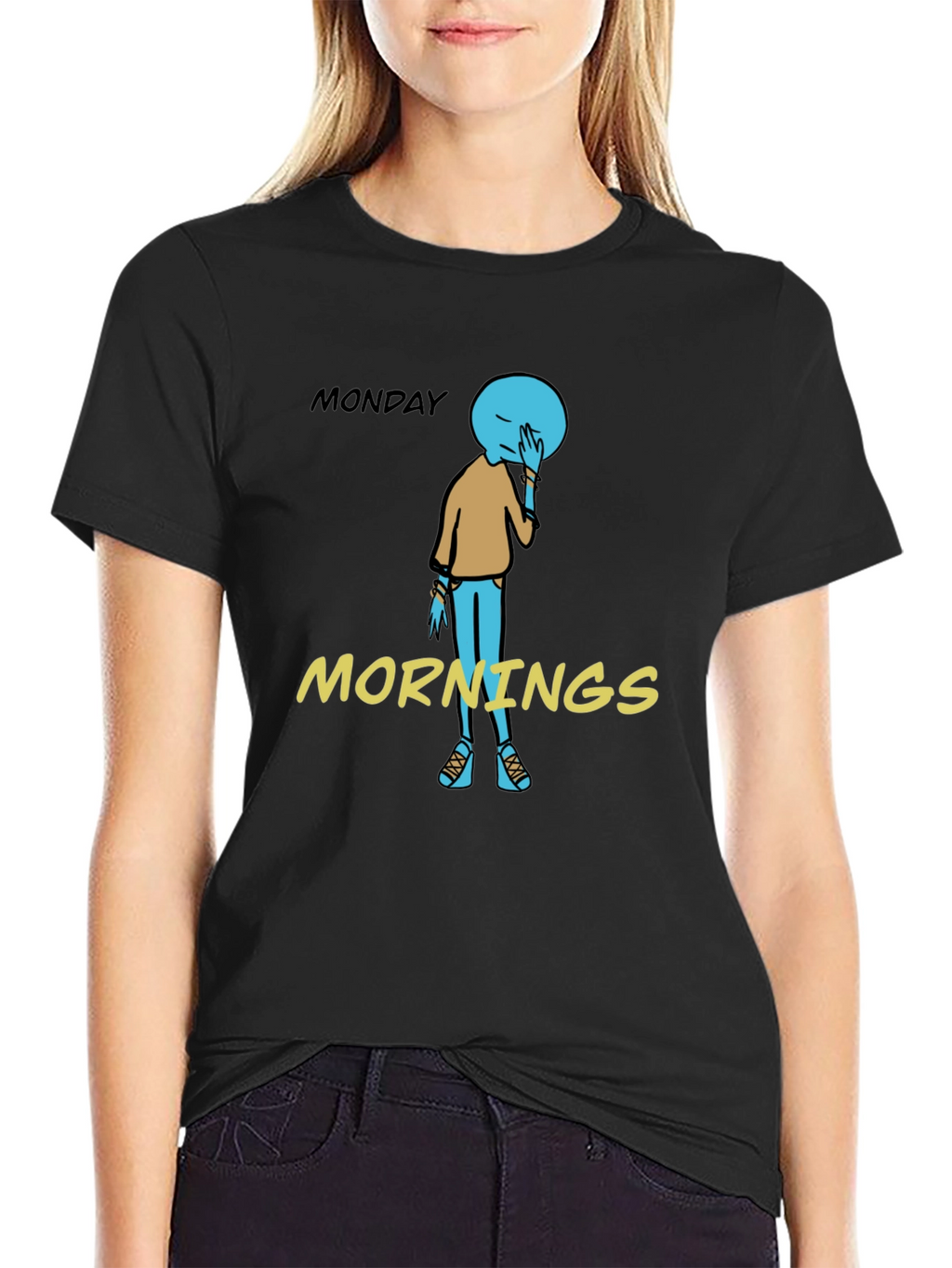 Monday Morning Blues Graphic T-Shirt