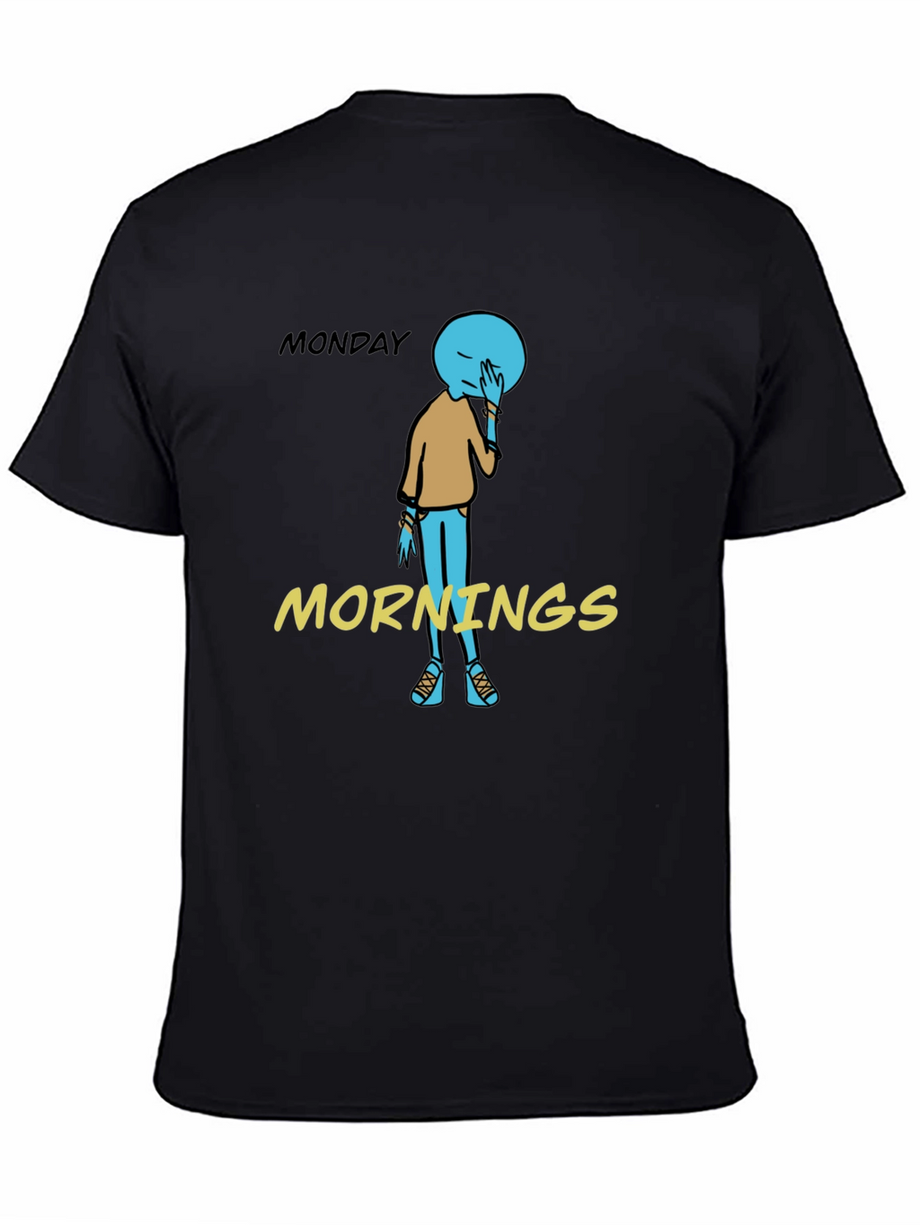 Monday Morning Blues Graphic T-Shirt