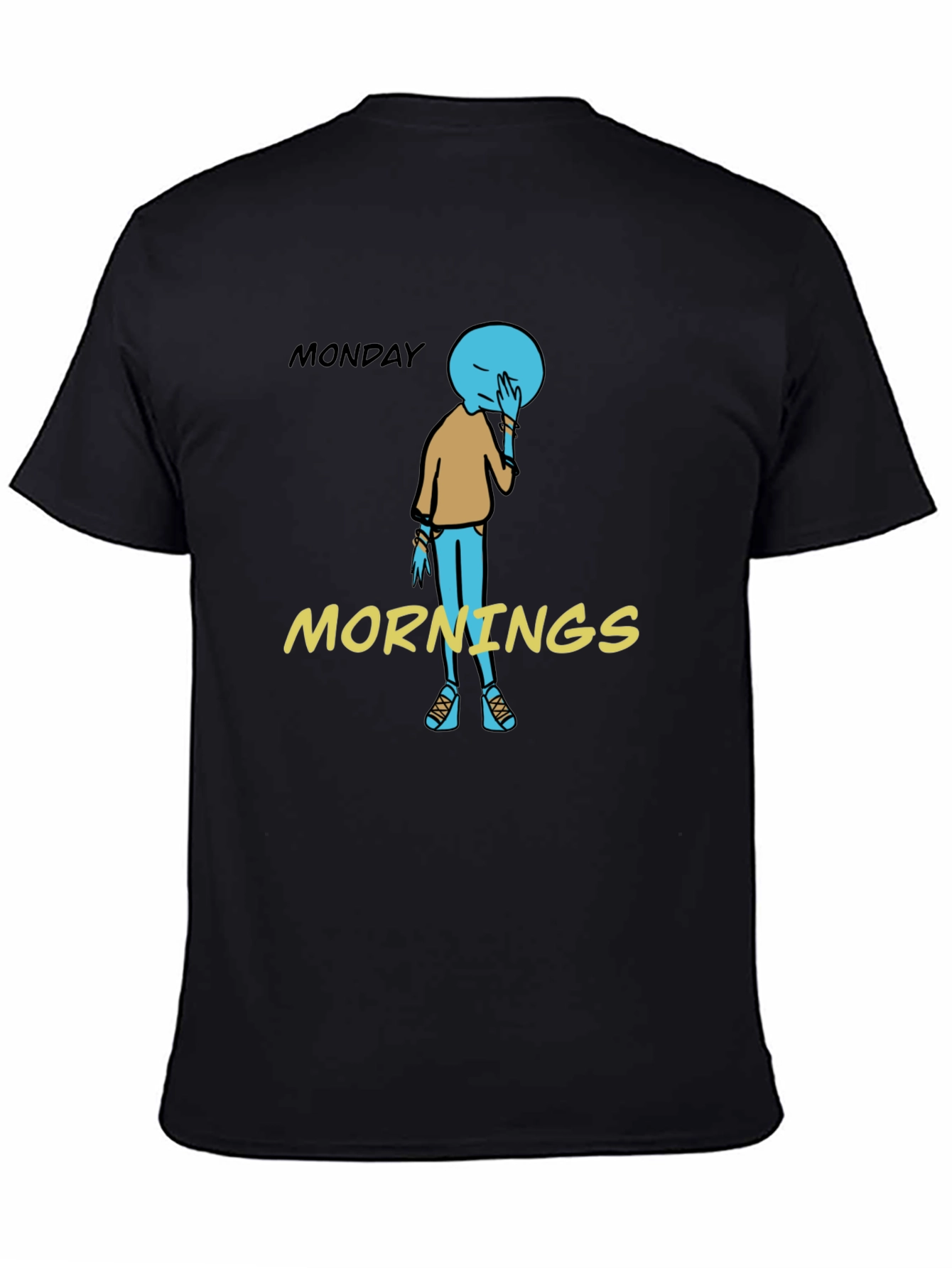 Monday Morning Blues Graphic T-Shirt