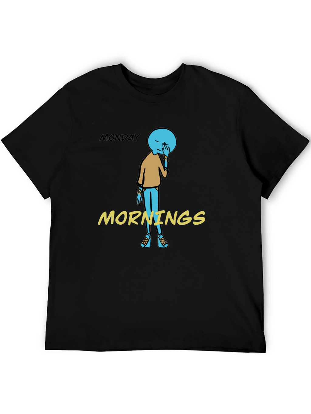 Monday Morning Blues Graphic T-Shirt