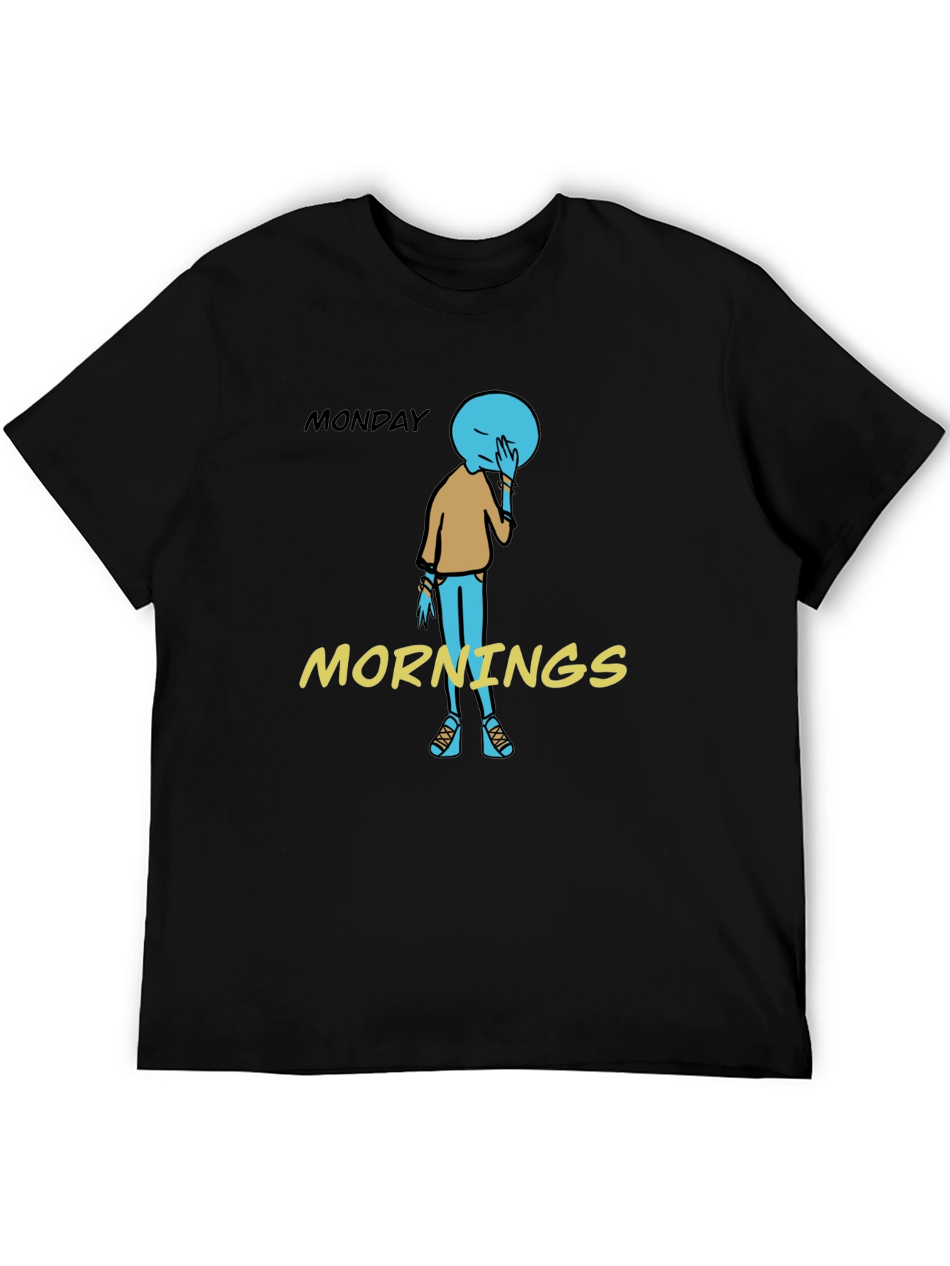 Monday Morning Blues Graphic T-Shirt
