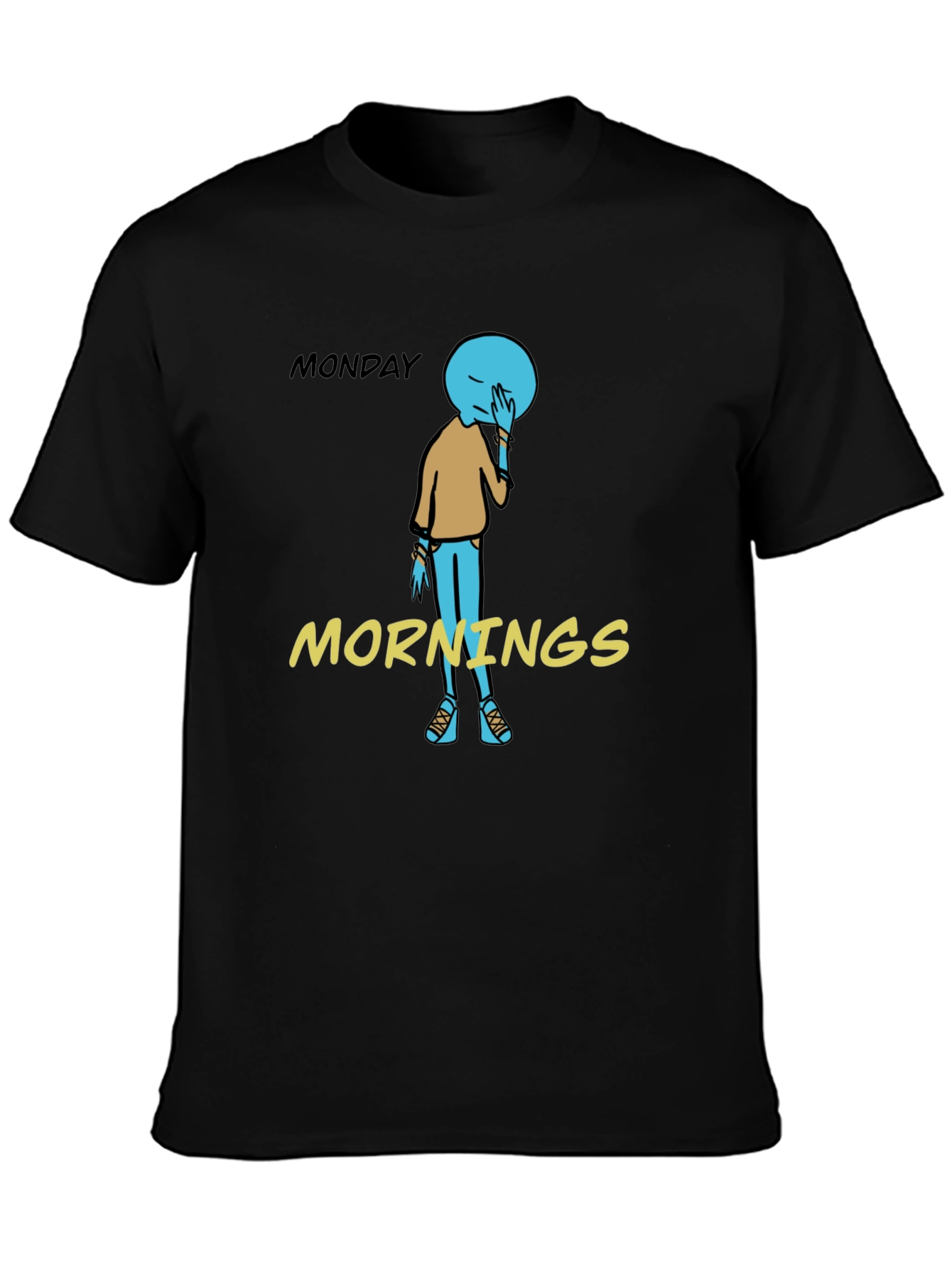 Monday Morning Blues Graphic T-Shirt