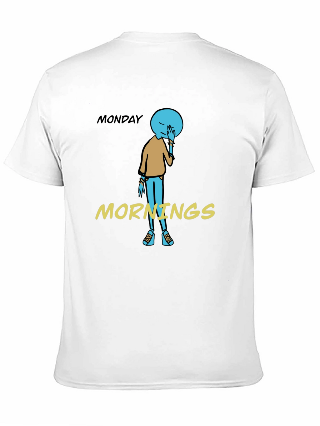 Monday Morning Blues Graphic T-Shirt