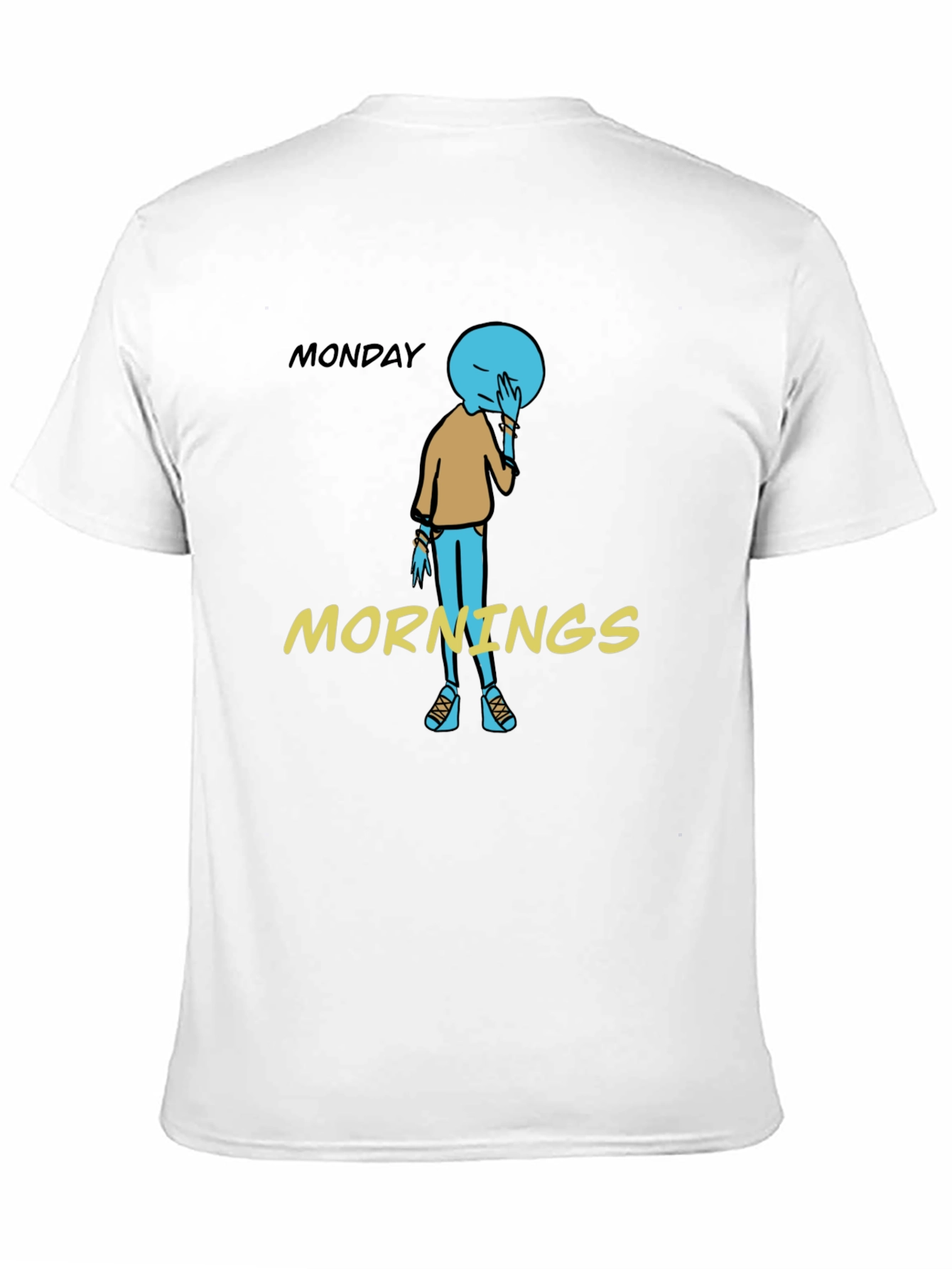 Monday Morning Blues Graphic T-Shirt