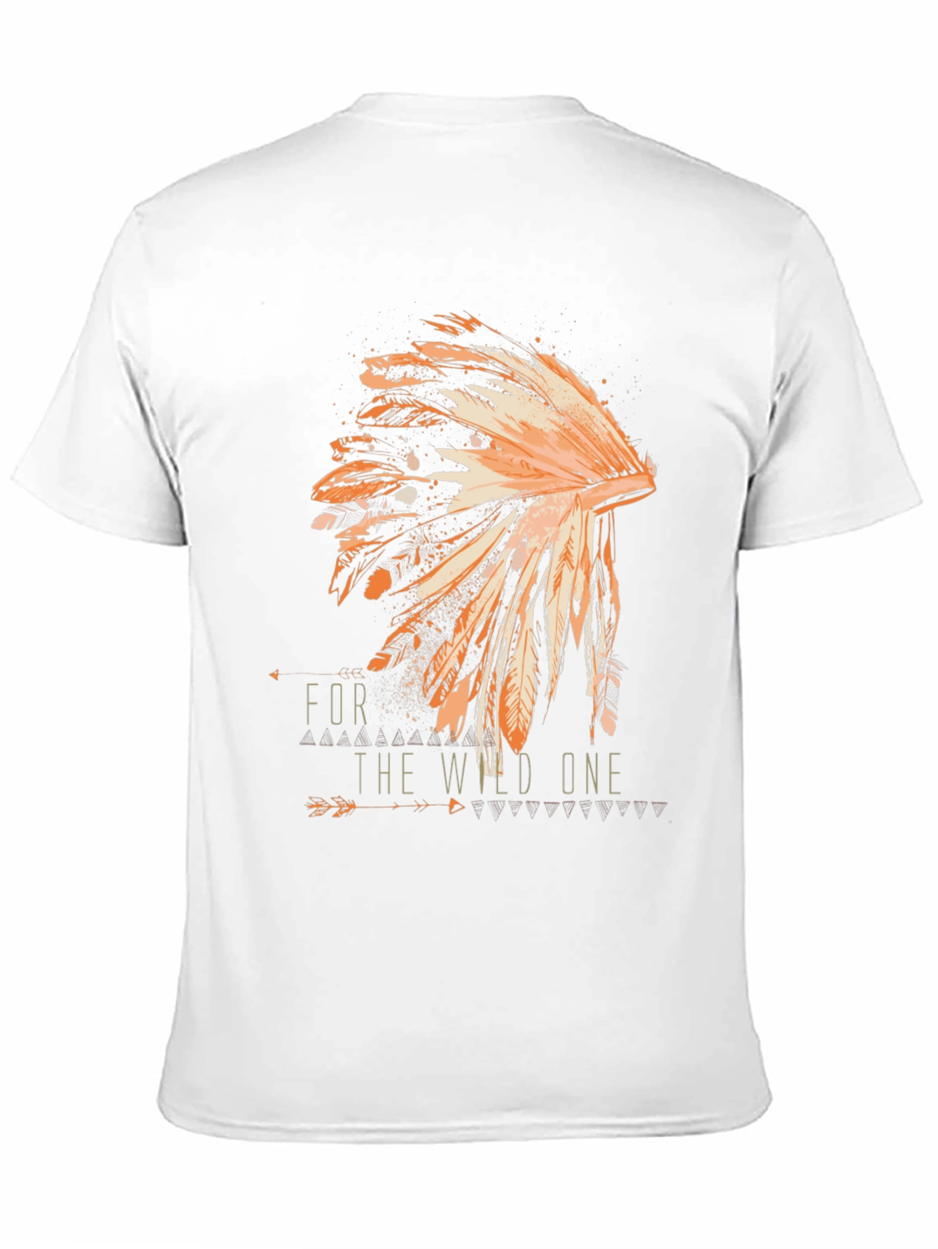 Wild One Graphic Tee - Native American Inspired Design