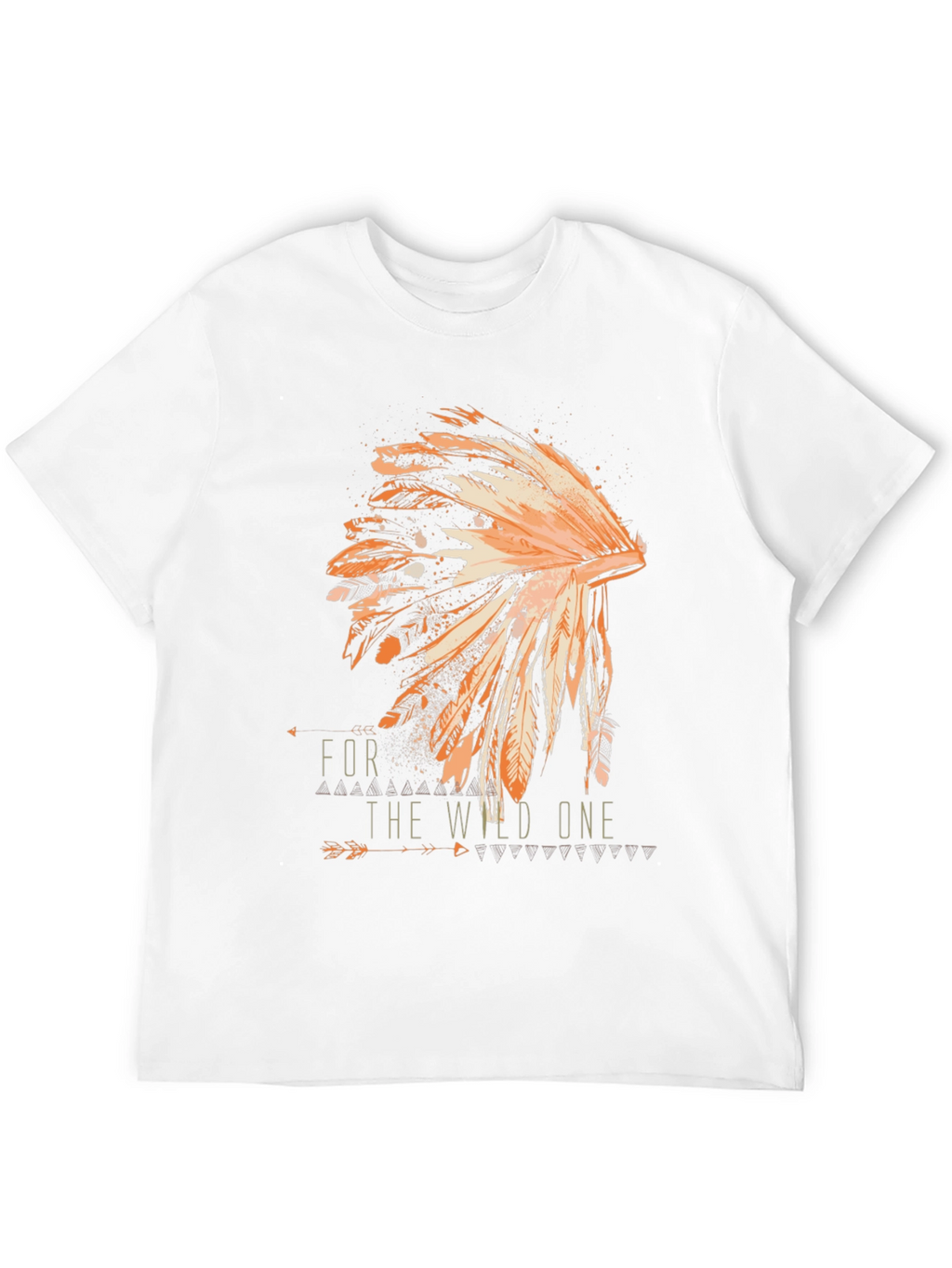 Wild One Graphic Tee - Native American Inspired Design