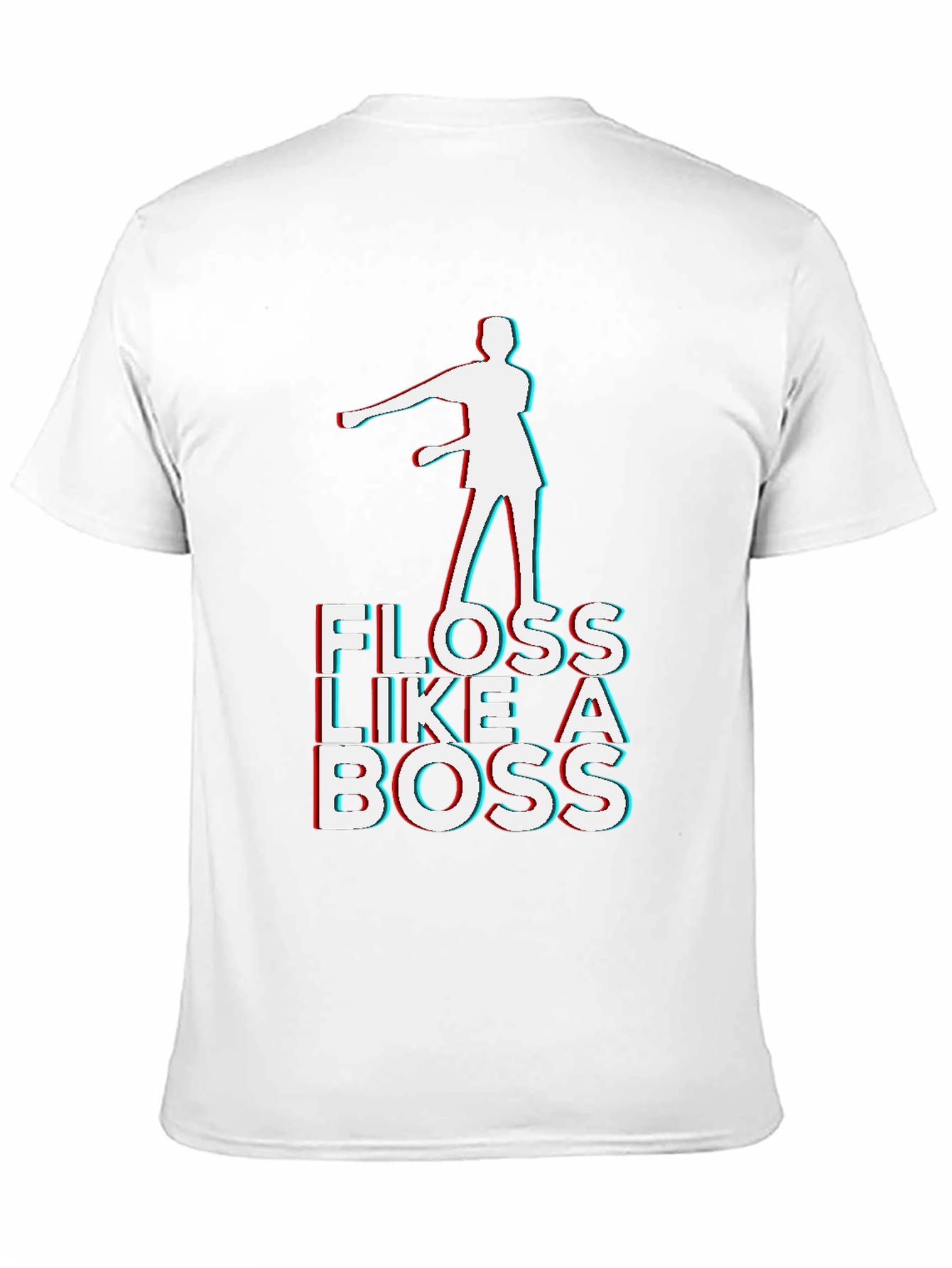Floss Like a Boss Graphic T-Shirt - Black