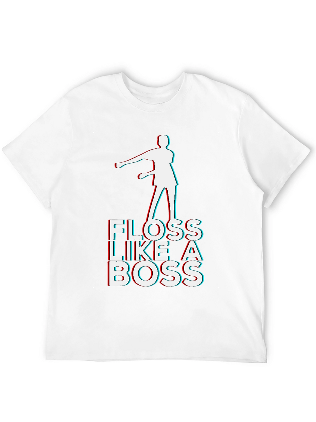 Floss Like a Boss Graphic T-Shirt - Black