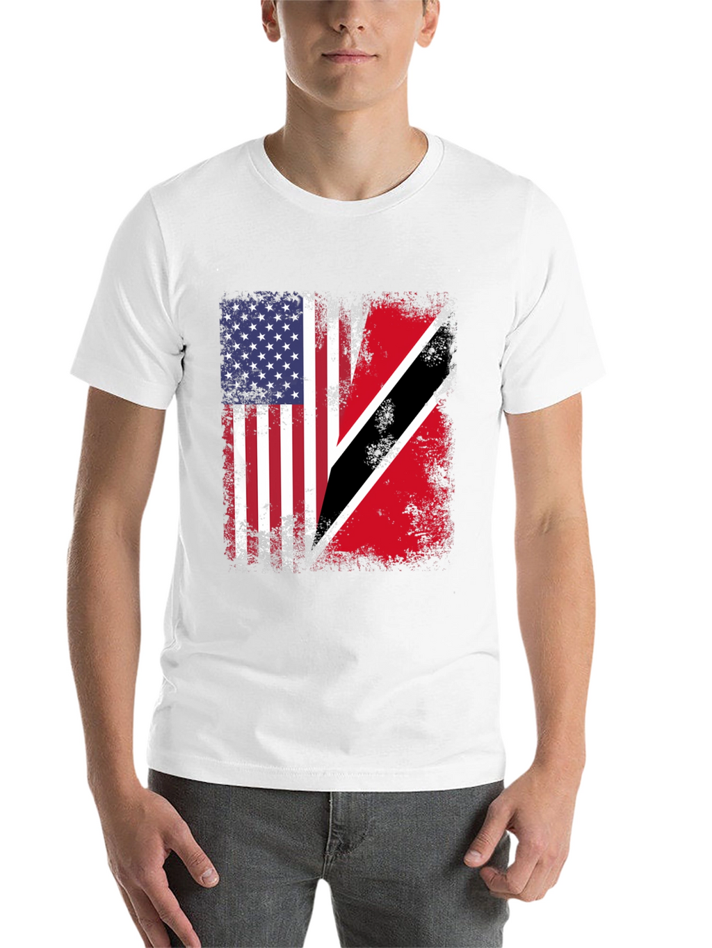USA Trinidad & Tobago Flag T-Shirt