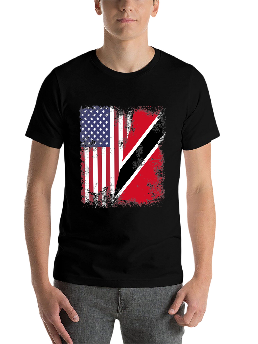 USA Trinidad & Tobago Flag T-Shirt