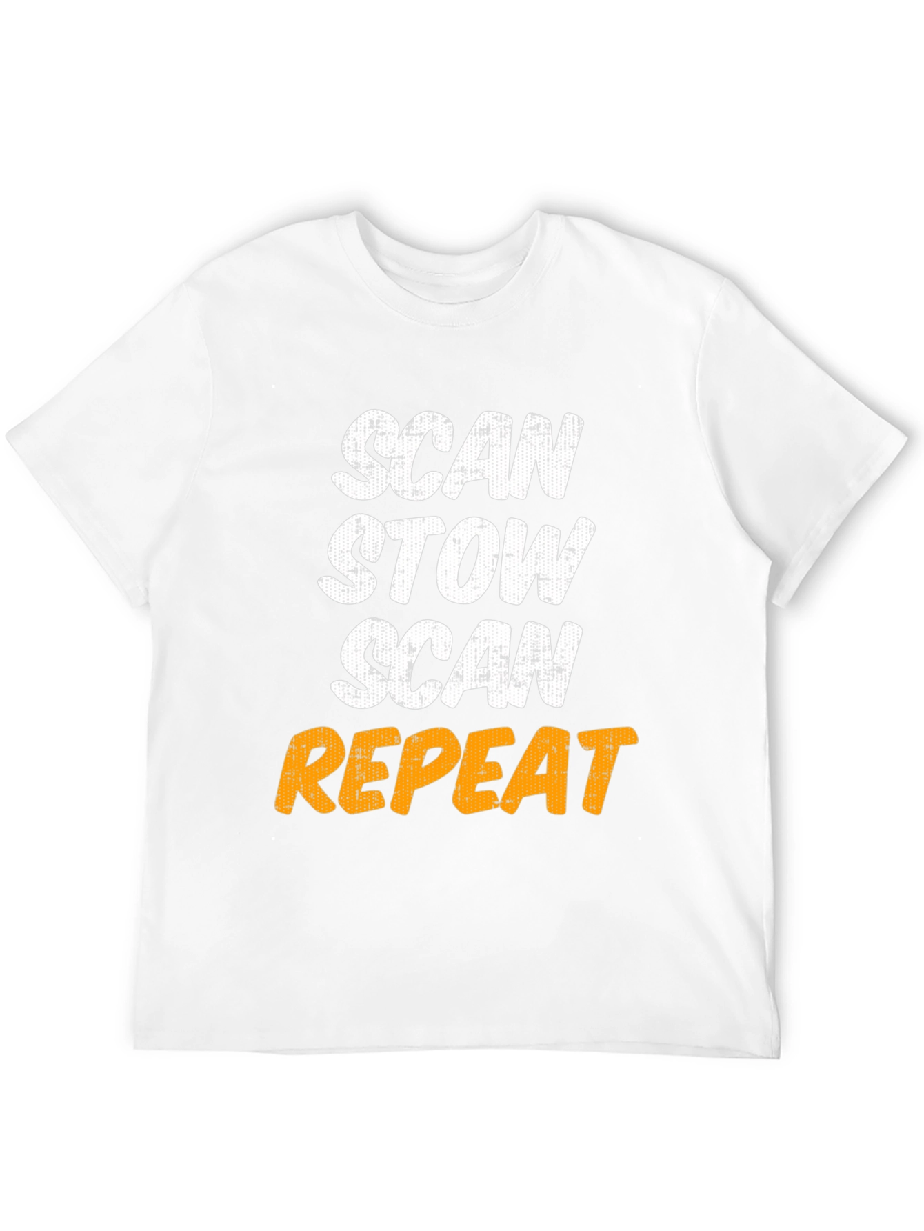 Scan Stow Repeat Graphic T-Shirt