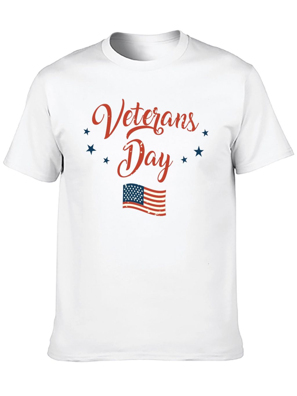 Veterans Day Black Graphic T-Shirt
