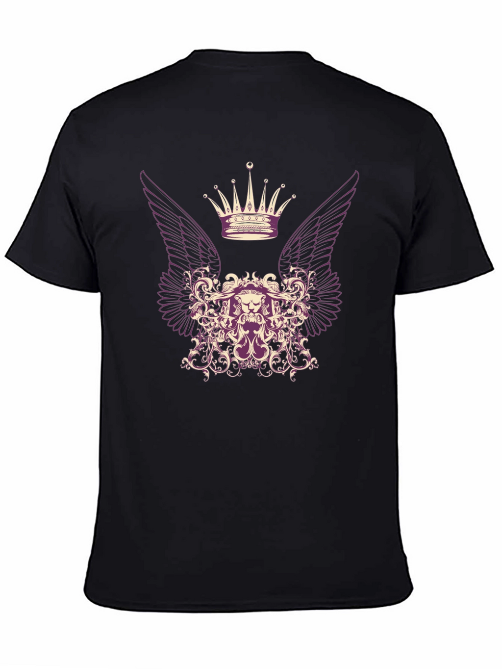 Crown Winged Lion Graphic Tee