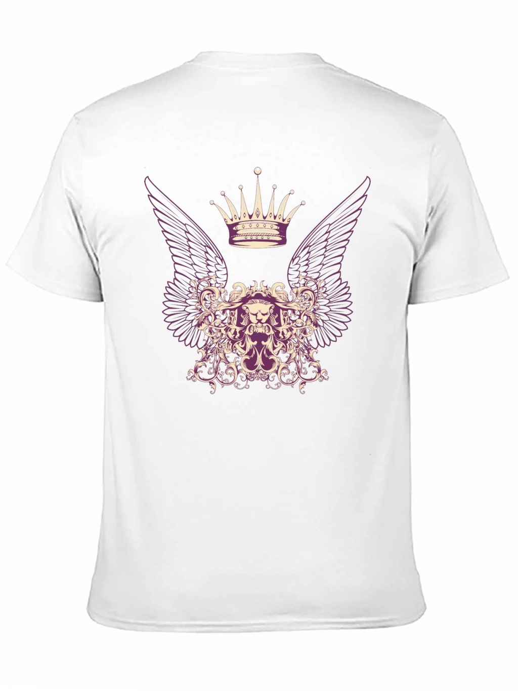 Crown Winged Lion Graphic Tee