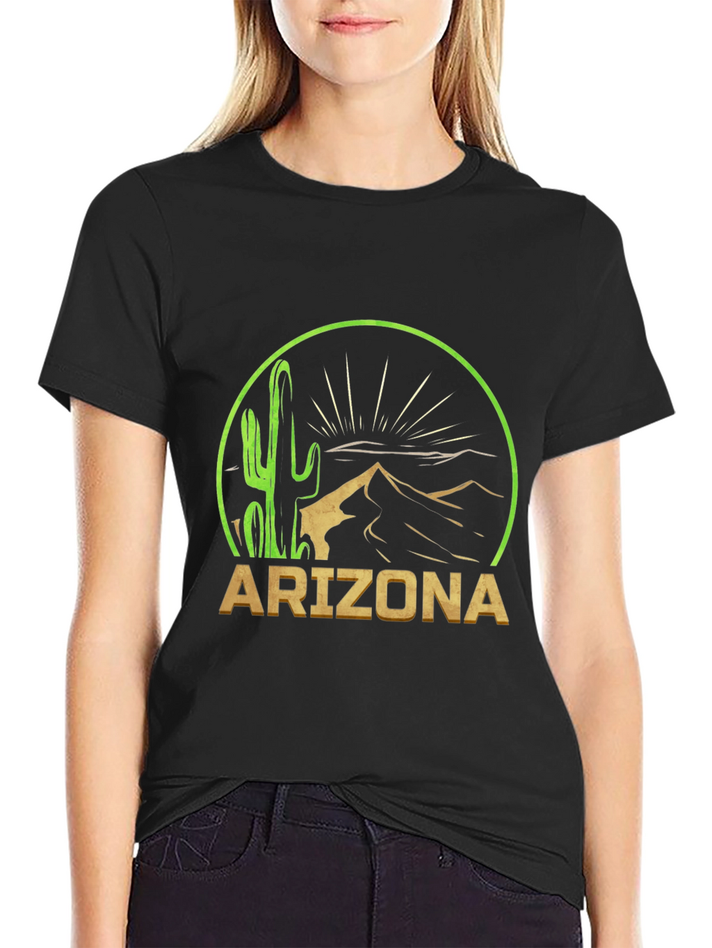Arizona Cactus Graphic T-Shirt