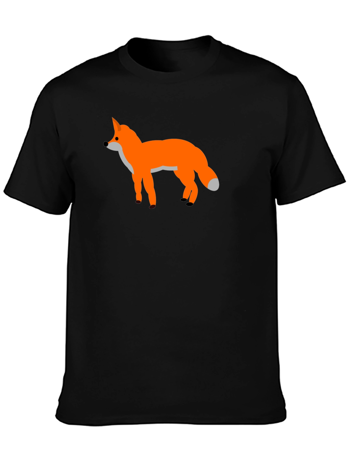 Fox Graphic Black T-Shirt