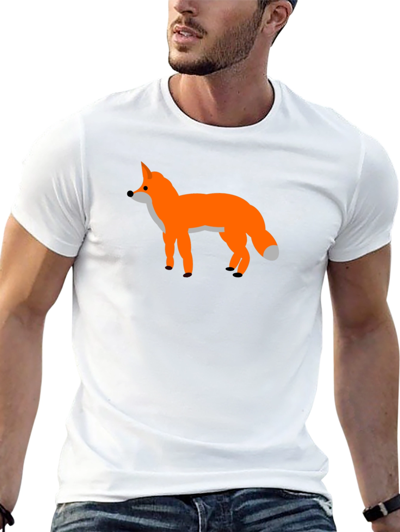 Fox Graphic Black T-Shirt