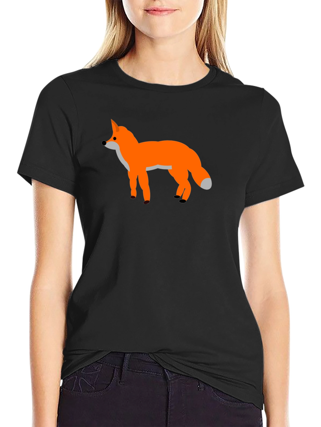 Fox Graphic Black T-Shirt