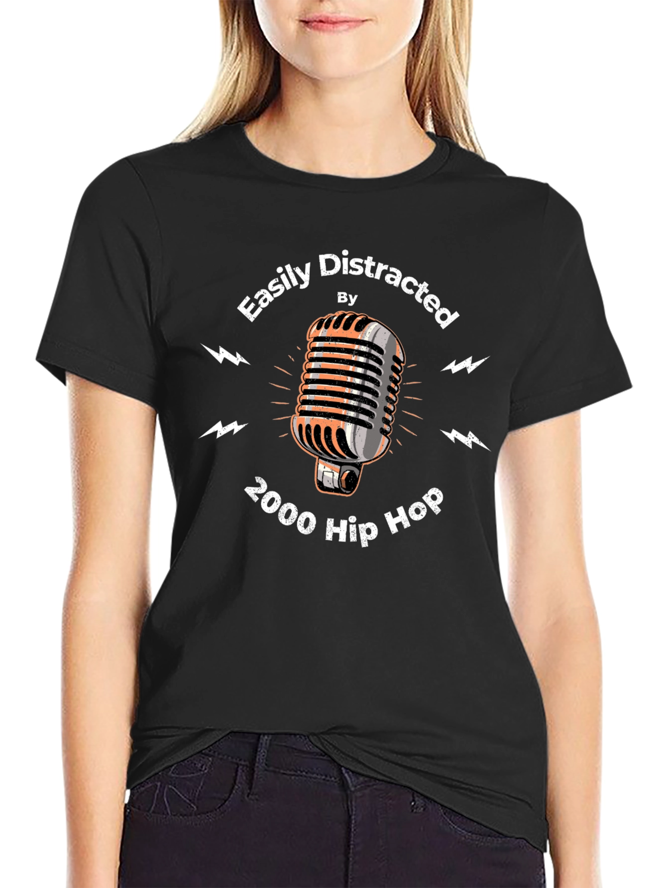 Easily Distracted By 2000s Hip Hop T-Shirt