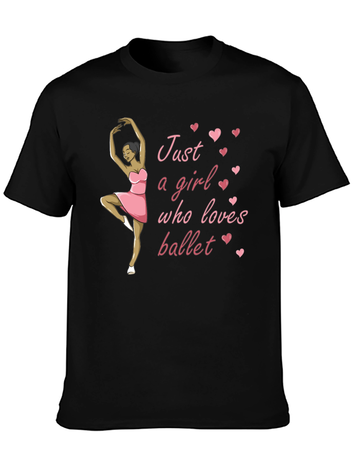 Ballet Lover Black T-Shirt