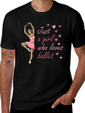 Ballet Lover Black T-Shirt