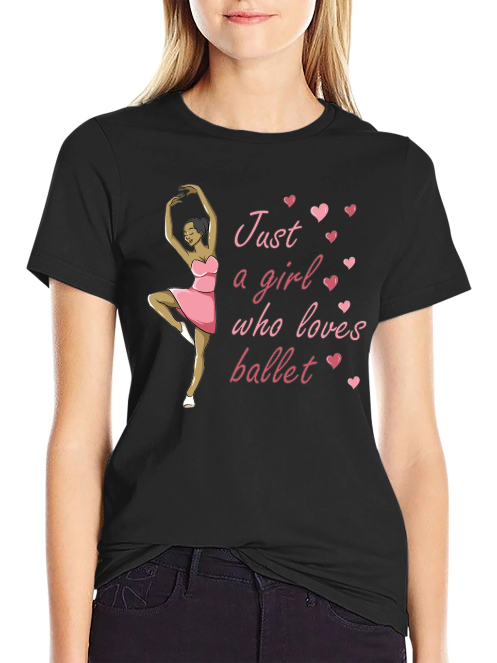 Ballet Lover Black T-Shirt