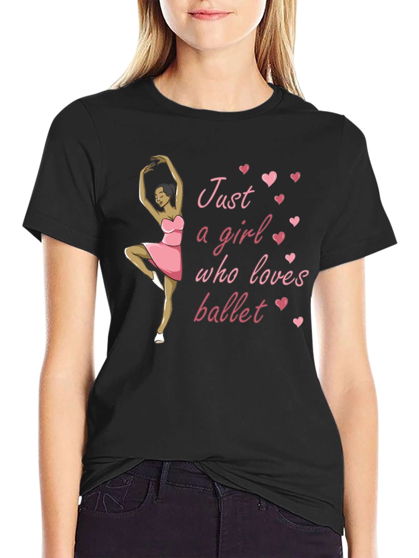 Ballet Lover Black T-Shirt