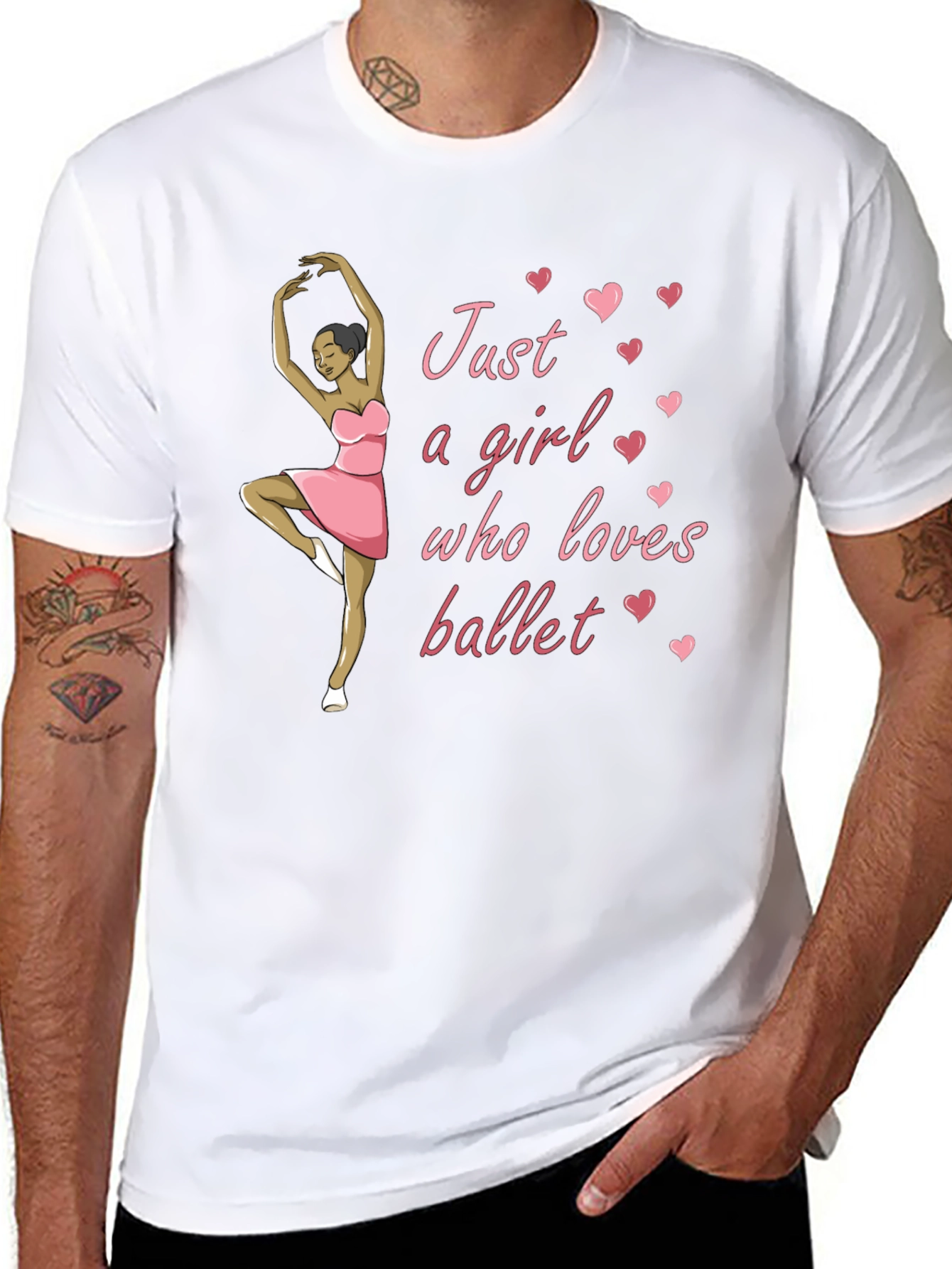 Ballet Lover Black T-Shirt