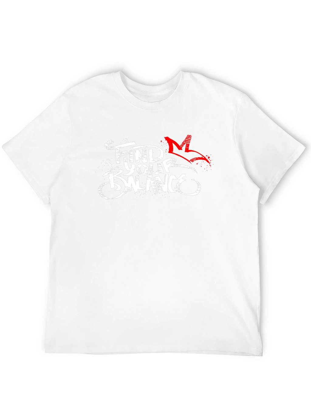 Find Your Balance Black Graphic Tee