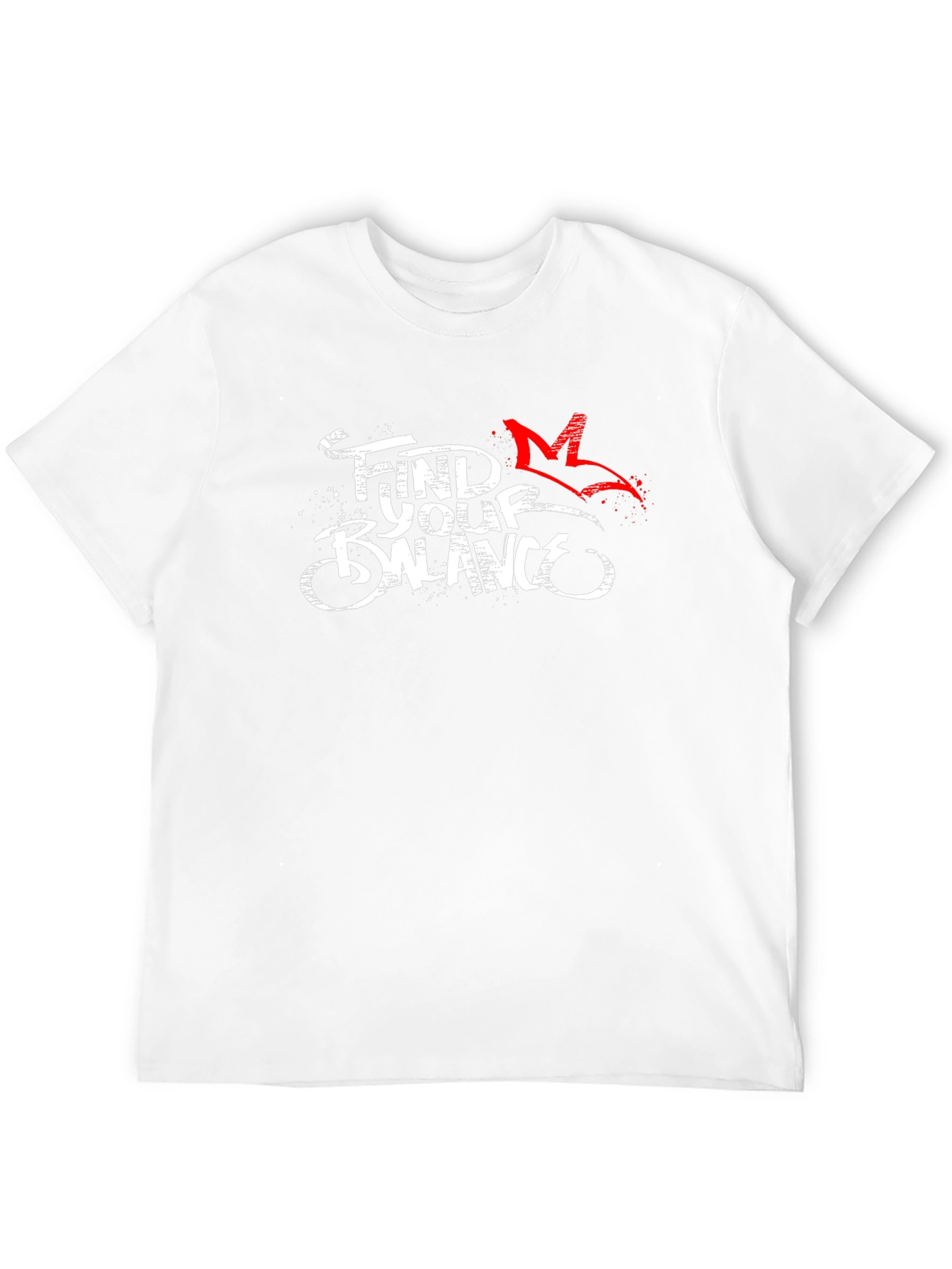 Find Your Balance Black Graphic Tee