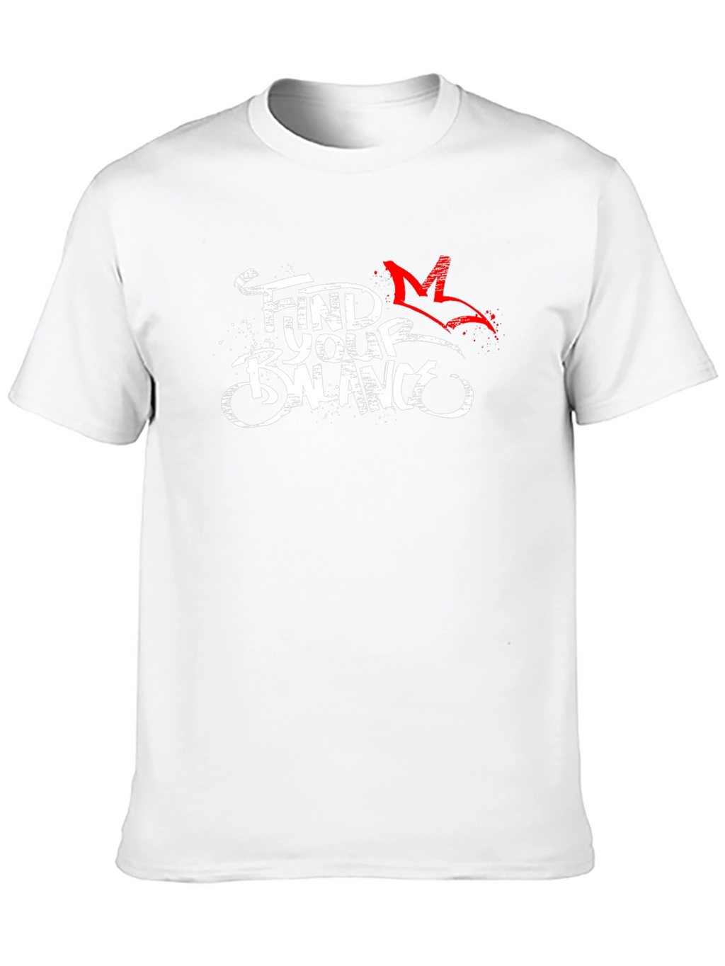 Find Your Balance Black Graphic Tee
